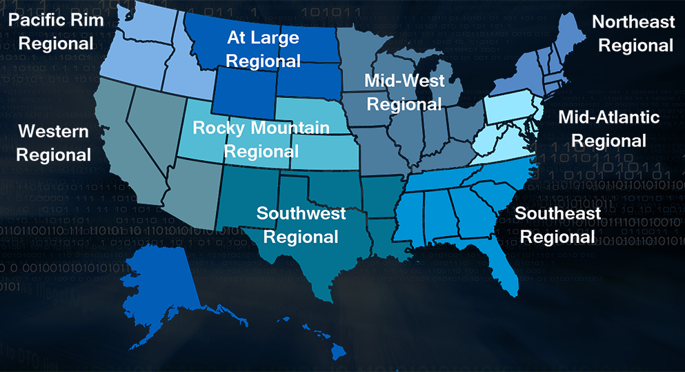 US Regional Map